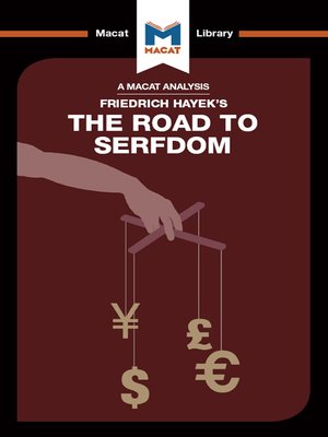 cover image of An Analysis of Friedrich Hayek's the Road to Serfdom